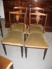 4 Cadeiras Vitorianas Pau Santo UK RE9274  | SOLD